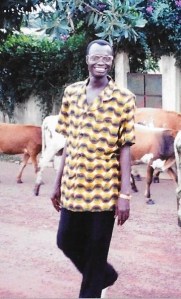 This is Kuami, sporting his beautiful smile.