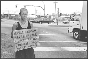 Homeless Woman