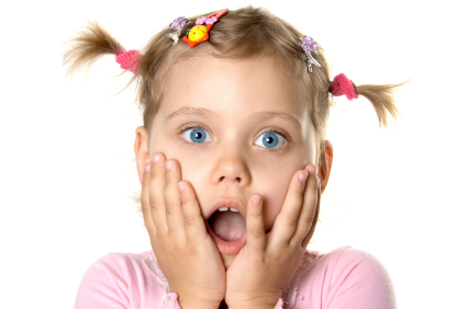 Surprised girl