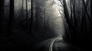 Dark road